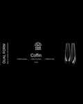 Logo - Dual Form Coffin Shape Russian box 70 pcs